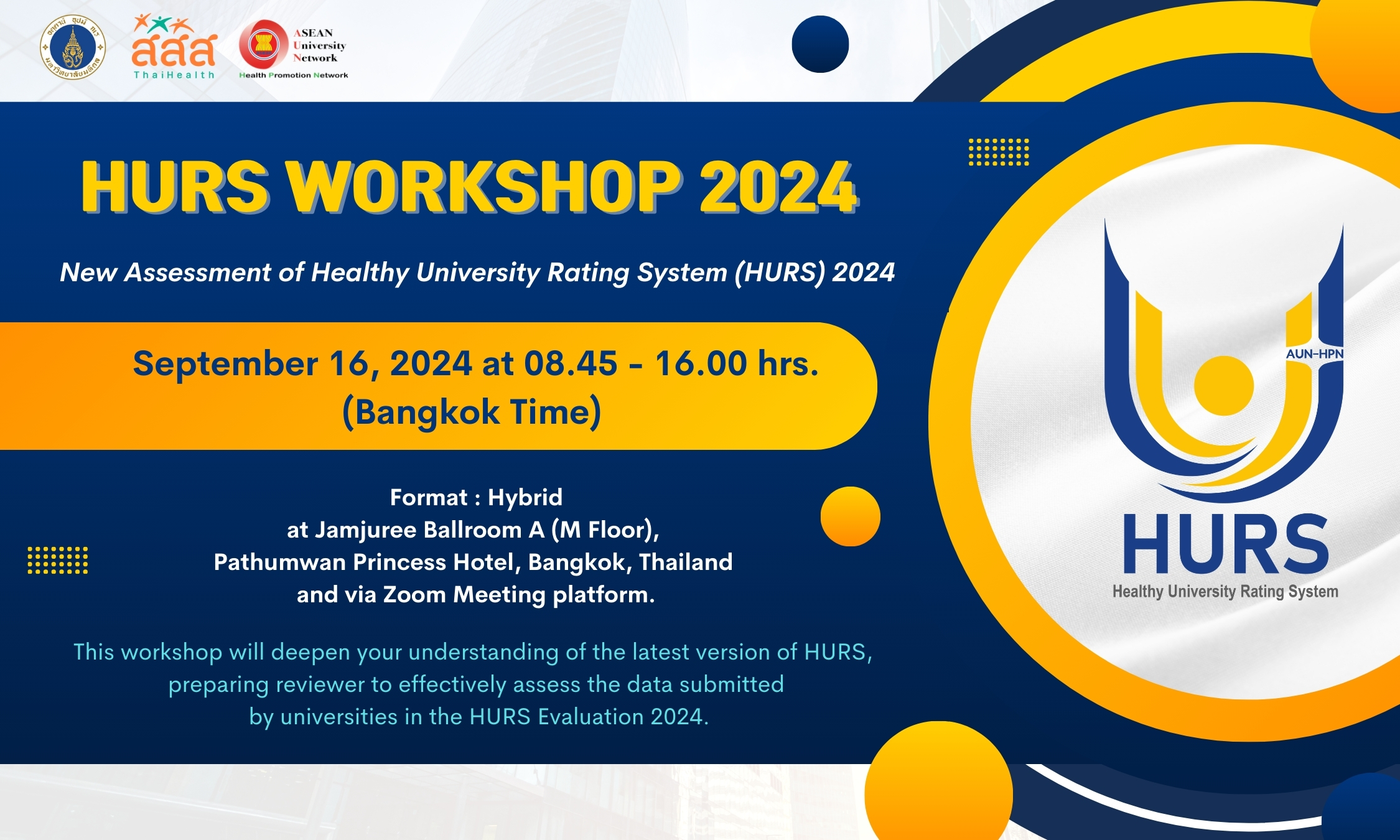 Workshop for HURS Reviewers